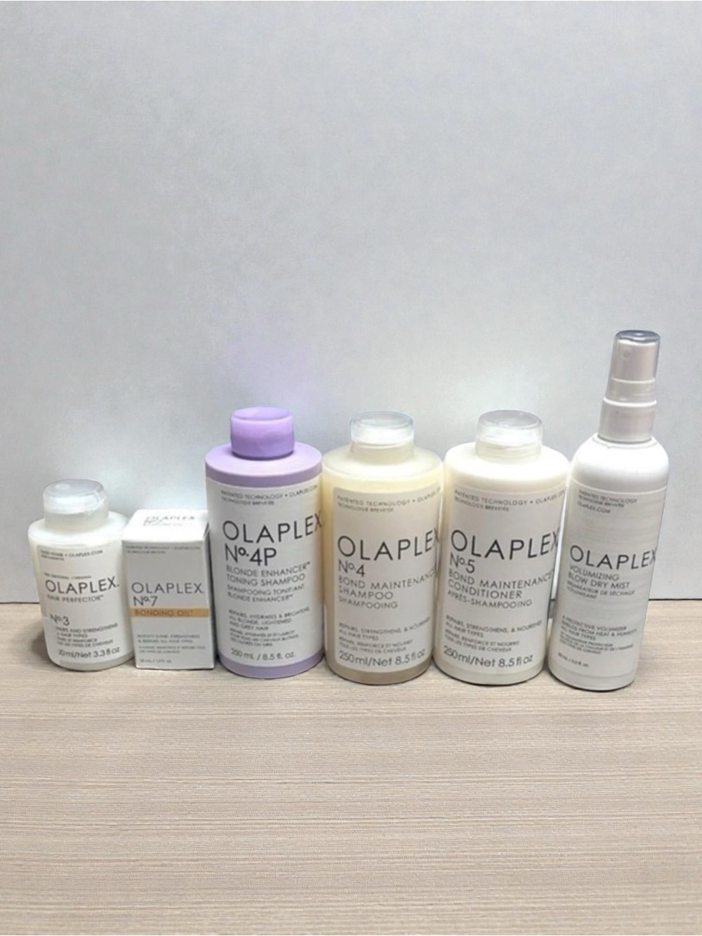 OLAPLEX Hair Repair System Set Lot Nº 3, 4, 4P, 5, 7, + Blow Dry Mist Spray NEW​